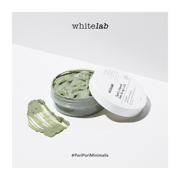 Whitelab Mugwort Pore Clarifying Mask/Foto: whitelab.co.id Whitelab Mugwort Pore Clarifying Mask