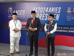 Anies soal Elektabilitas Capres: Kami Terbiasa Ditempatkan Nomor 3