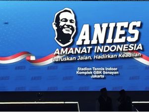 Relawan Anies Deklarasi di Tennis Indoor Senayan, Dihadiri 4.000 Peserta