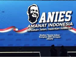 Relawan Anies Deklarasi di Tennis Indoor Senayan, Dihadiri 4.000 Peserta
