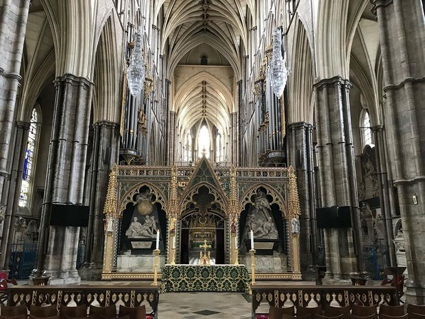 Desain Westminster Abbey/Foto: instagram.com/westminsterabbeylondon tempat penobatan Raja Charles III