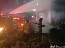 Kantor MWC NU Lenteng Sumenep Terbakar