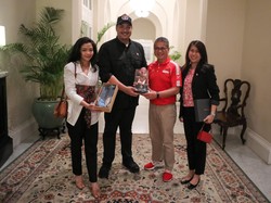 Menpora Dito Safari Lagi di Kamboja, Kini Temui Menpora Singapura