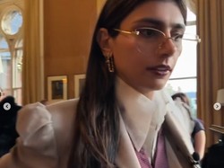 Dukung Palestina, Mia Khalifa Cemooh Tentara AS, Doakan Kena Gangguan Mental