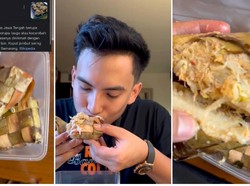 Cicip Ketupat Jembut dari Penggemarnya, Okin Berkomentar Kocak