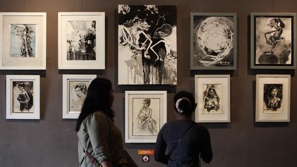 143 Lukisan Ditampilkan dalam Pameran Drawing Goras Gores