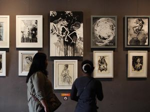 143 Lukisan Ditampilkan dalam Pameran Drawing Goras Gores