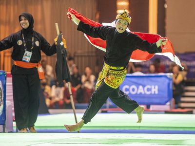 Puspa Arum Raih Emas Nomor Seni Tunggal Putri SEA Games 2023