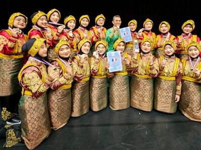 Saat Tim Tari Saman Berjaya di Ajang Kompetisi Internasional