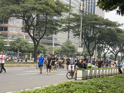 Senang CFD Diadakan Lagi, Warga: Bakar Lemak Usai Lebaran