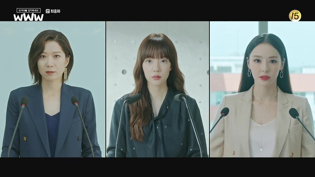 Tiga Tokoh Perempuan di Drama Search: WWW/Foto: dramabeans.com Tiga Tokoh Perempuan di Drama Search: WWW