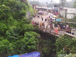 Sopir Bus Masuk Jurang di Guci Tegal Diamankan