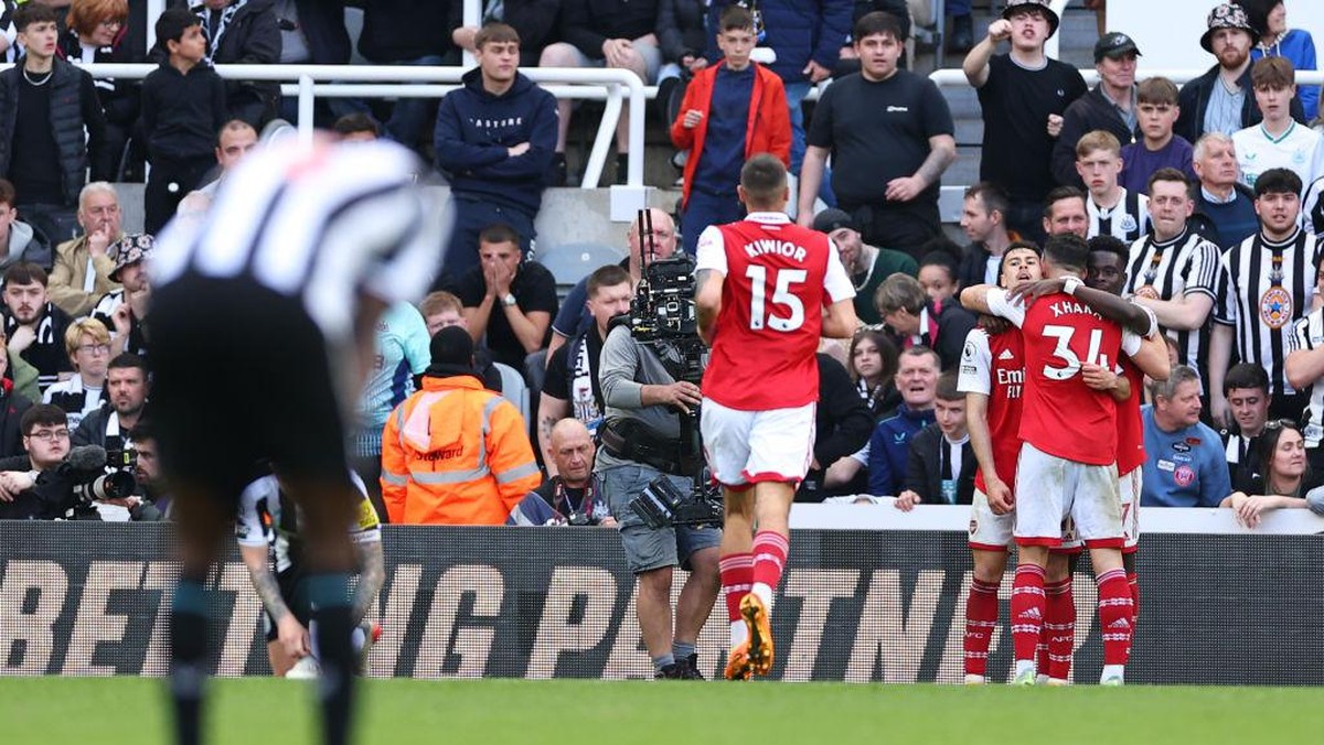 Arsenal balas dendam kakalahan di kandang Newcastle United musim lalu (Foto: Getty Images/Robbie Jay Barratt - AMA)