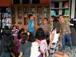 Keren! Aipda Hadi Cerdaskan Masyarakat Sibolga Lewat Kelas Anak Indonesia