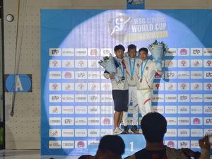 Atlet Panjat Tebing RI Jadi Juara IFSC Climbing World Cup 2023 Atlet Panjat Tebing RI Jadi Juara IFSC Climbing World Cup 2023