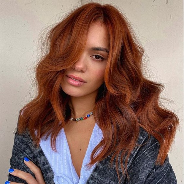 Auburn Spice hair/Foto:Pinterest/behindchair.com Auburn Spice Hair.