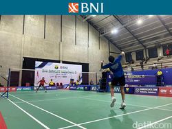Ortu hingga Nenek Ramaikan Aksi Pebulutangkis Muda di BNI Sirnas Bali