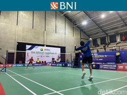 Ortu hingga Nenek Ramaikan Aksi Pebulutangkis Muda di BNI Sirnas Bali