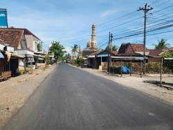 Dibantu Pemprov, Jalan Rusak di Pati yang Sempat Viral Kini Sudah Mulus