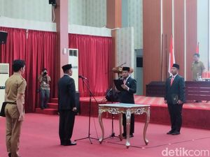 Gubernur Sulsel Lantik 13 Pejabat Eselon II, 8 OPD Lowong Tersisa Dilelang