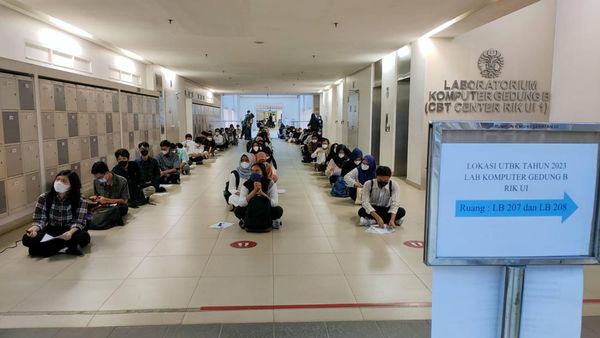 Potret 3.854 Peserta Ikuti UTBK 2023 di 22 Lokasi Kampus UI