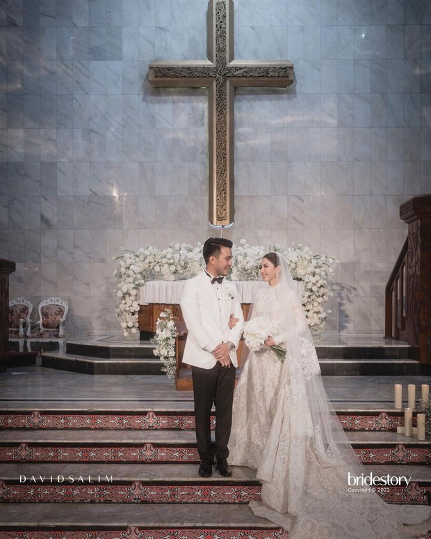 Jessica Mila dan Yakup Hasibuan Menikah. Foto: Instagram.com/thebridestory