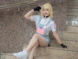 Cosplayer Lele Rebus Tuai Sorotan Gegara Nama Unik, Gilai Winter aespa