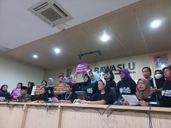 Masyarakat Peduli Keterwakilan Perempuan ke Bawaslu, Protes PKPU 10/2023