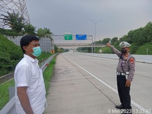 Polisi: Korban Pelemparan Batu dari JPO Tol Sawangan Lapor Pengelola Polisi: Korban Pelemparan Batu dari JPO Tol Sawangan Lapor Pengelola