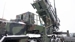 Penampakan Rudal Patriot yang Rontokkan Rudal Canggih Rusia