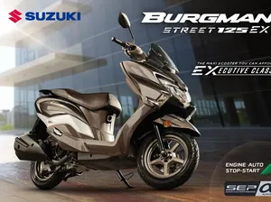 Suzuki Burgman Street 125 EX Meluncur di Negeri Tetangga, Iritnya Bukan Main