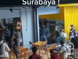 Viral! Ricuh di Mie Gacoan Ambengan Surabaya Sampai Angkat Kursi