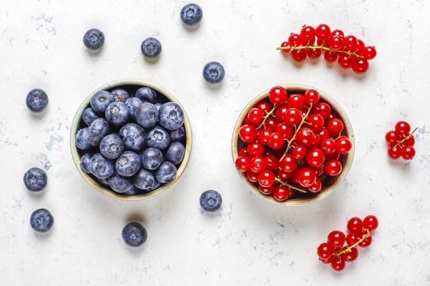 Blueberry dan Cranberry