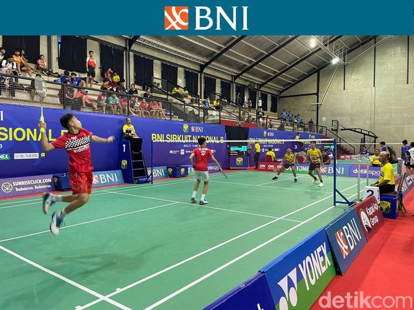 Foto: Aksi Para Pebulutangkis Muda di BNI Sirnas B Bali 2023 Hari Ini