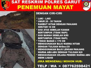 Simak! Ciri-ciri Tengkorak Lelaki dalam Karung di Garut Simak! Ciri-ciri Tengkorak Lelaki dalam Karung di Garut