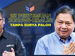 Isi Pertemuan Jokowi dan Koalisi Tanpa Surya Paloh