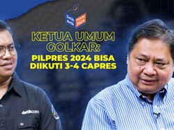 Ketua Umum Golkar: Pilpres 2024 Bisa Diikuti 3-4 Capres