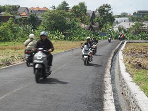 Silakan Lewat Gang Mango Subak Sari, Jalan Sudah Diperlebar Silakan Lewat Gang Mango Subak Sari, Jalan Sudah Diperlebar