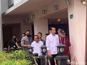 Bareng Pratikno-Basuki, Jokowi Tinjau Media Center KTT ASEAN Labuan Bajo