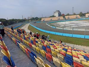 Begini Kondisi Sirkuit JIEC Ancol di H-26 Formula E 2023 Begini Kondisi Sirkuit JIEC Ancol di H-26 Formula E 2023