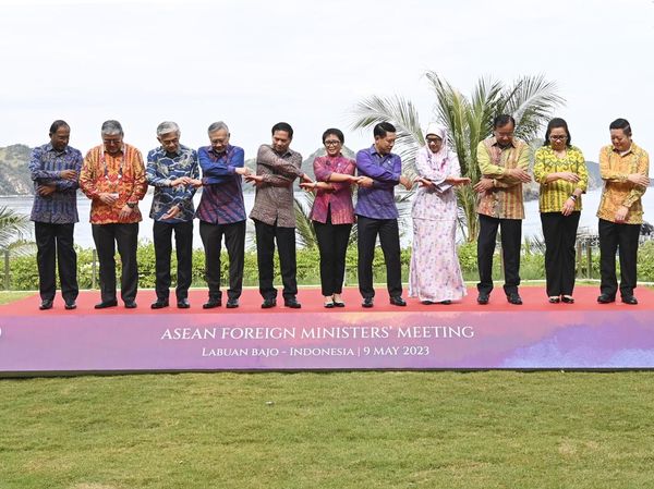 Momen Pertemuan Menteri Luar Negeri ASEAN di Labuan Bajo