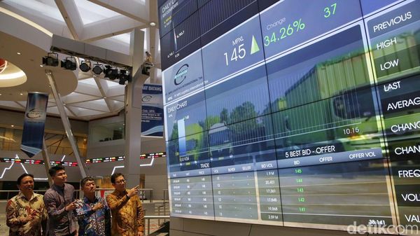 MPX Logistics International Resmi Melantai di BEI