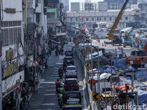 3 Tahap Rekayasa Lalin Harmoni-Mangga Besar Imbas Proyek MRT Jakarta
