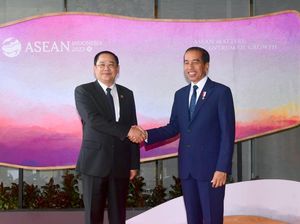 Bertemu PM Laos, Jokowi Bahas Kerja Sama Berantas Perdagangan Orang Bertemu PM Laos, Jokowi Bahas Kerja Sama Berantas Perdagangan Orang