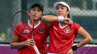 Bangga, Aldila Sutjiadi dan Jessy Rompie Raih Emas SEA Games 2023