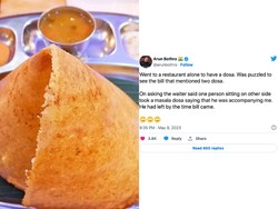 Apes! Polisi Ini Diminta Pihak Restoran Bayar Makanan Pelanggan Lain