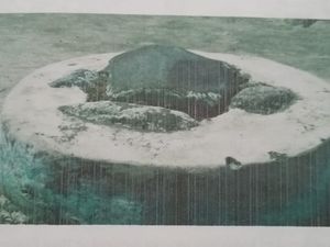 Batu Pagar Pangarobot Dairi yang Diyakini Punya Khasiat Magis