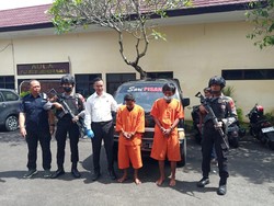 Curi Pikap Tetangganya, Dua Pencuri Dibekuk Polres Jembrana