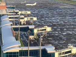 Pesawat Erick Thohir dan Orang Kaya RI Parkir di Lombok, Mau ke KTT ASEAN