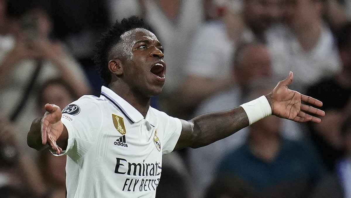Vinicius Jr bakal main jadi starter saat Girona vs Real Madrid (Foto: AP/Manu Fernandez)